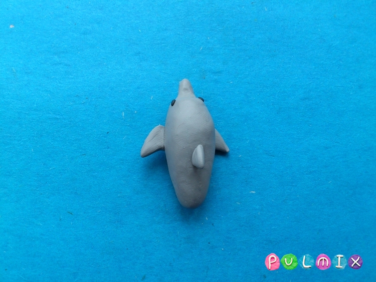 Как слепить дельфина из пластилина поэтапно - шаг 5